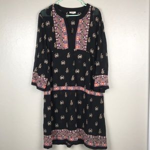 Beautiful sheer and embroidered Sundance dress